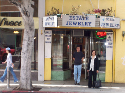  Nobel Antique jewelry Store, Santa Monica.